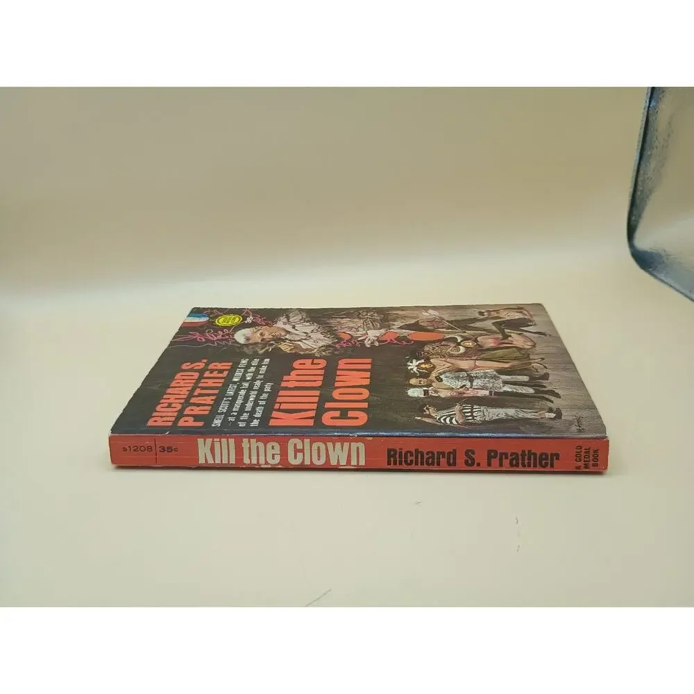 Kill the Clown, by Richard S. Prather, 1962 Pulp Fiction vintage erotica book